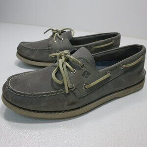 Sperry Top-Sider Nubuck Leather Boat Deck Shoes Men's Footwear Shoe's 10 M